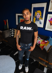 RAW-STAR FITTED TEE