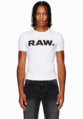 RAW-STAR FITTED TEE