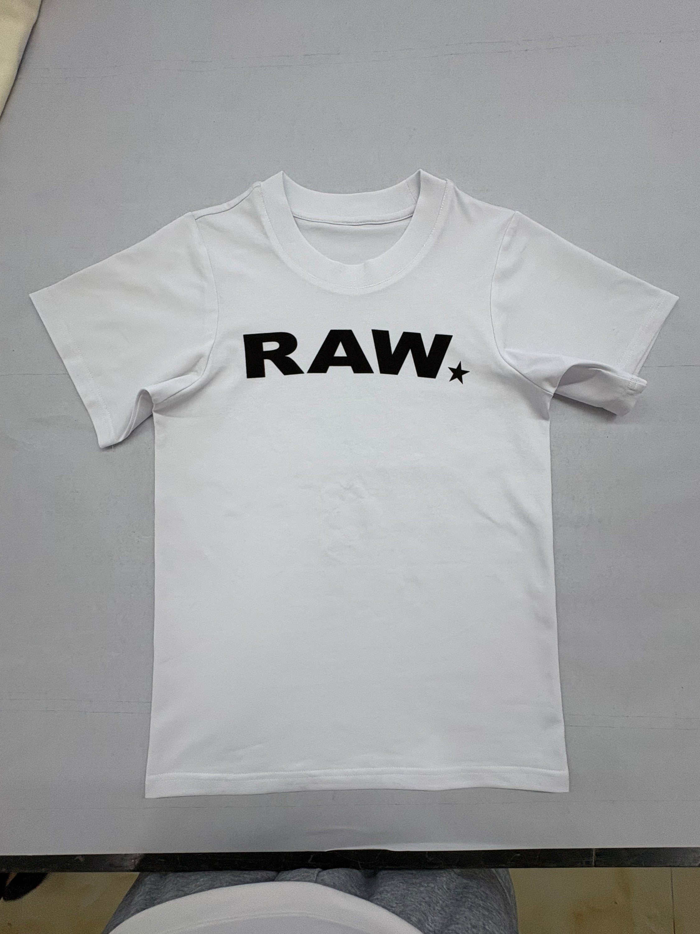 RAW-STAR FITTED TEE