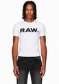RAW-STAR FITTED TEE